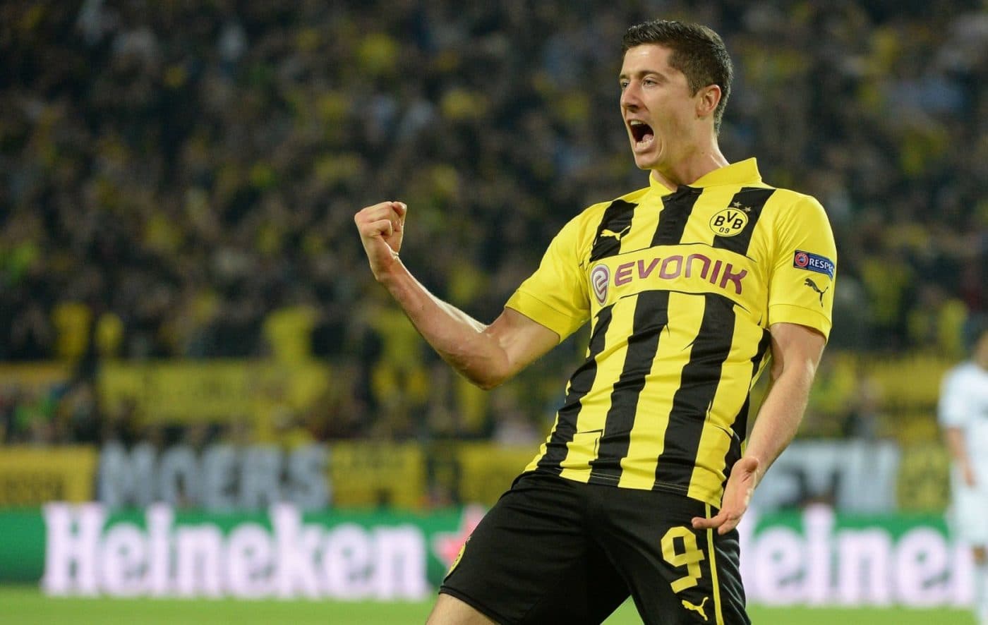 Robert Lewandowski 100 goli w Lidze Mistrzów