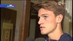 Daniele Rugani podczas wywiadu