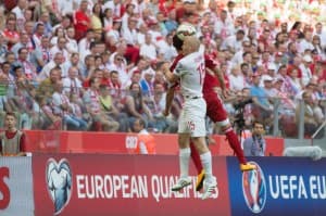Michał Pazdan wystąpił dziś od pierwszych minut (fot. Grzegorz Rutkowski/iGol.pl)