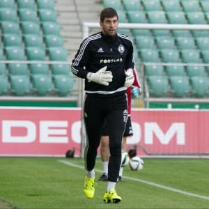 Legia Warszawa - Trening, II runda el. Ligii Europy