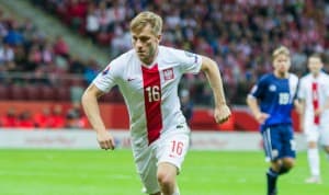 Polska - Gibraltar, Eliminacje EURO 2016 w Piłce Nożnej, Jakub Błaszczykowski, 07.09.2015, fot. Grzegorz Rutkowski;