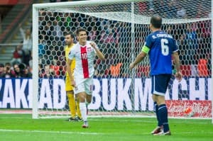 Polska - Gibraltar, Eliminacje EURO 2016 w Piłce Nożnej, Bartosz Kapustka 07.09.2015, fot. Grzegorz Rutkowski;