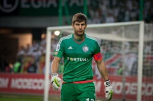 Kuciak, Legia Warszawa - Zagłębie Lubin