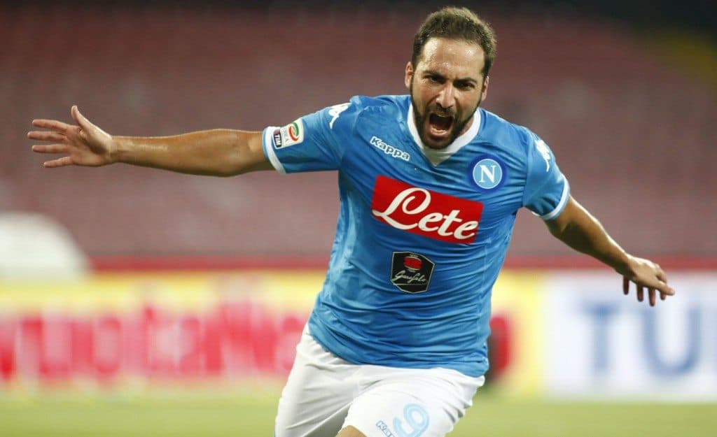 Były gracz SSC Napoli - Gonzalo Higuain.