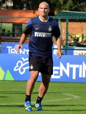 Esteban Cambiasso w barwach Interu Mediolan