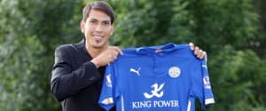 Leonardo Ulloa, najlepszy strzelec sezonu 2014/15 w Leicester (fot. lcfc.com)