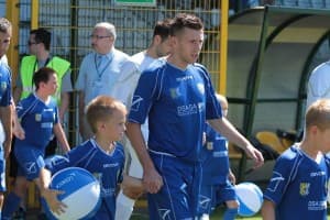 Ben Starosta w barwach Miedzi Legnica