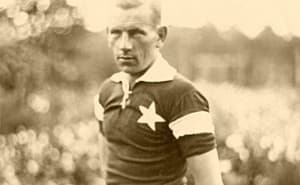 Henryk Reyman, legenda Wisły Kraków, zdobywca 37 bramek w lidze w 1927 roku