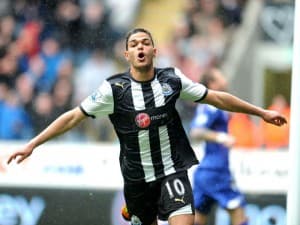 Hatem Ben Arfa w barwach Newcastle