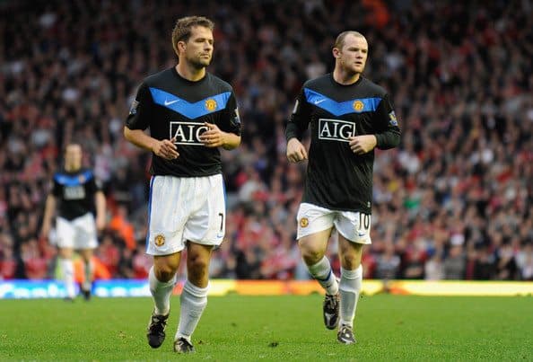 Rooney i Owen w Manchesterze United (fot. Zimbio.com)