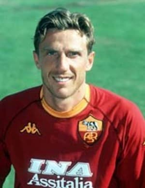 Eusebio Di Francesco w koszulce Romy