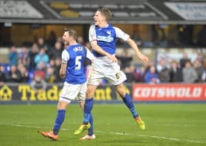Solidny duet stoperów Ipswich był dla Malarczyka zaporą nie do przeskoczenia