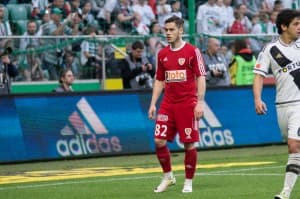 08.05.2016, Warszawa ul.Łazienkowska 3, Ekstarklasa Legia Warszawa - Piast Gliwice nz. Martin Bukata; fot. Grzegorz Rutkowski;