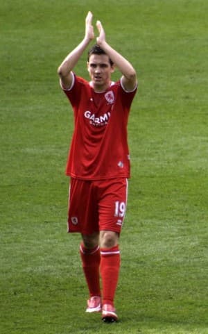 Stewart Downing w barwach Middlesbrough