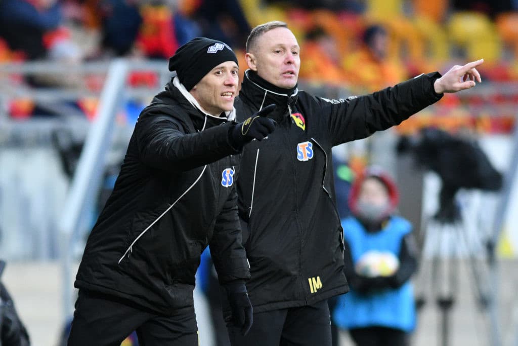 Ireneusz Mamrot (Jagiellonia Białystok - Korona Kielce)