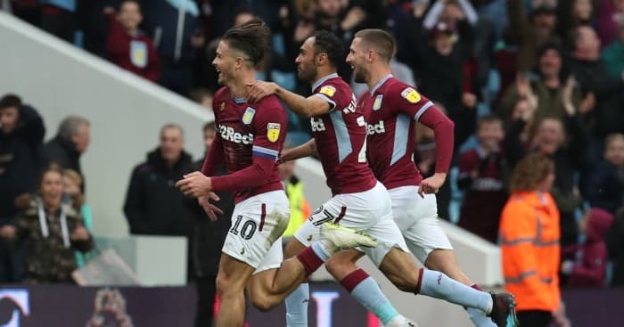 Jack Graelish strzela dla Aston Villa