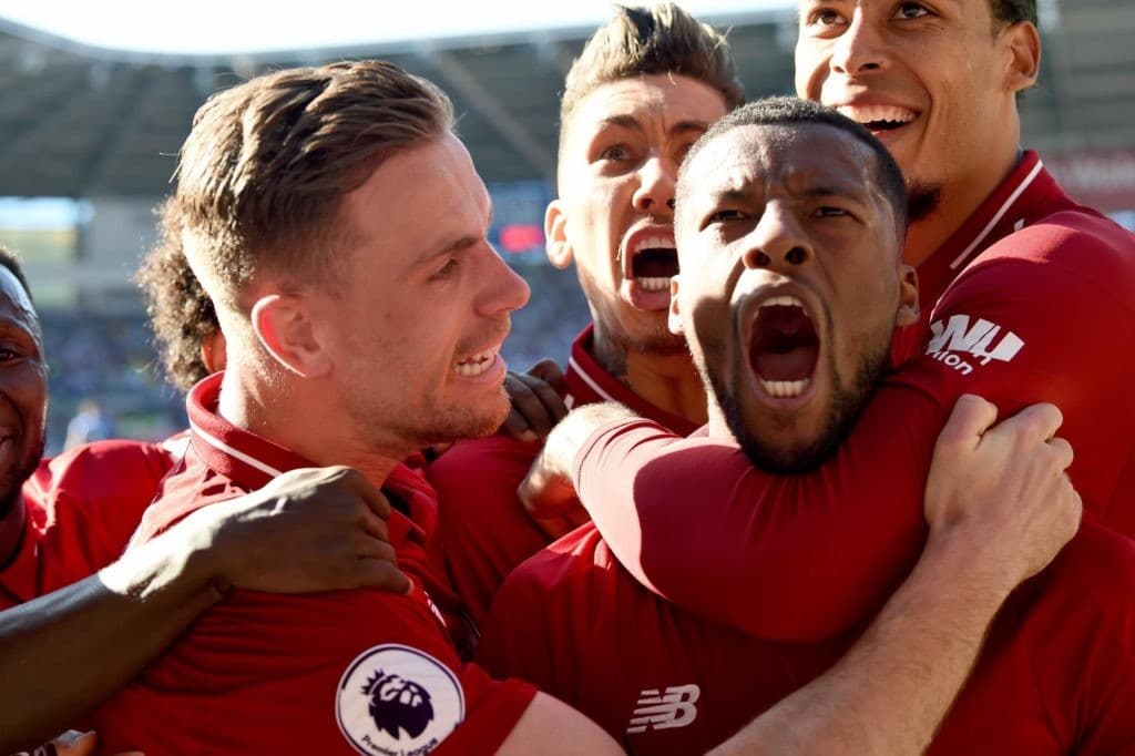 Georginio Wijnaldum (Liverpool - Cardiff)