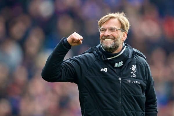 Jürgen Klopp (Liverpool), przewaga Jürgena Kloppa, kalendarium