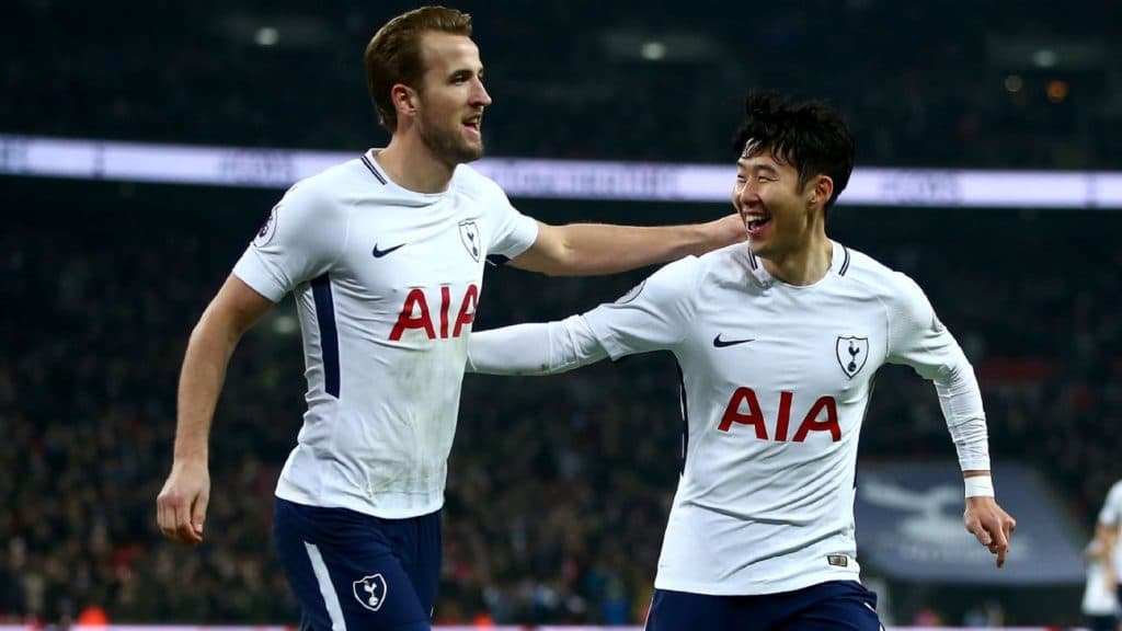 Harry Kane i Heung Min Son