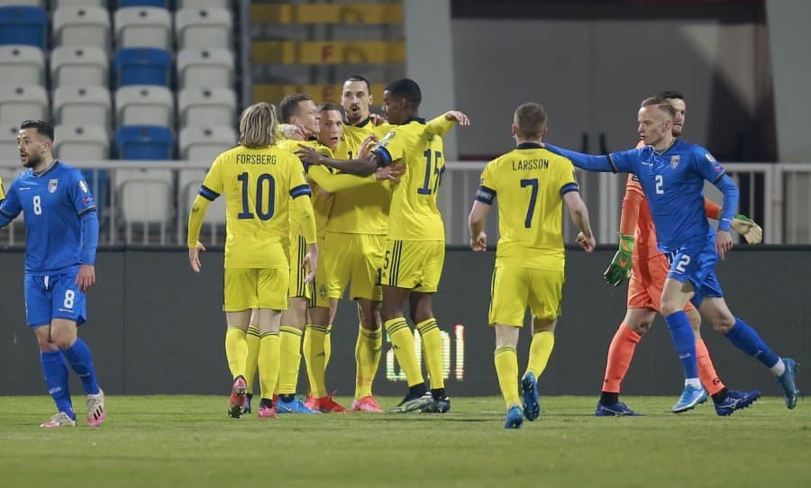 Świetny występ Ibrahimovicia w meczu z Kosowem.