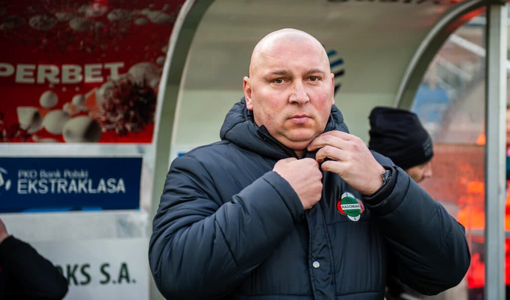 Mariusz Lewandowski w barwach Radomiaka Radom
