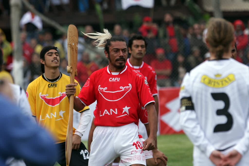 Rapa Nui przed meczem z Colo-Colo