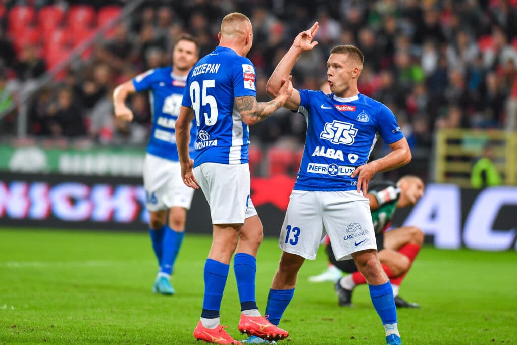Łukasz Moneta, Ruch Chorzów (mecz z GKS Tychy, Artur Skowronek)
