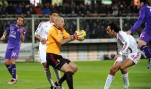 Mecz Fiorentiny z Milanem nie przyniósł co prawda goli, ale emocje były do końca