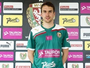 Adam Kokoszka w barwach nowego klubu