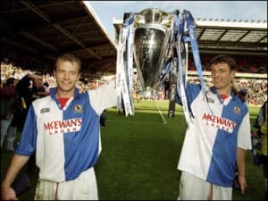 Shearer zdobył z Blackburn mistrzostwo Anglii