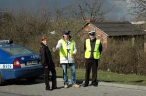 Bramkarz Zagłębia patrolował drogi Lubina