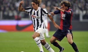 Strzelec dwóch goli w meczu z Genoą, Alessandro Matri