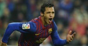 Alexis Sanchez zdobył w Pampelunie cztery gole. Problem w tym, że tylko jednego prawidłowo