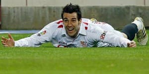 Alvaro Negredo nie wpisał się na listę strzelców, ale najbardziej ze wszystkich graczy przyczynił się do zwycięstwa