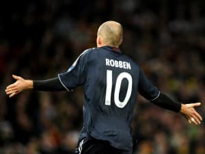 Robben to czołowy piłkarz nie tylko w Niemczech, ale i w całej Europie