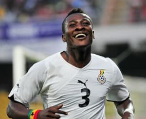 Asamoah Gyan zagrał bardzo dobry mecz