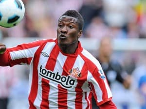 Asamoah Gyan zdobył kolejną bramkę dla swojego zespołu
