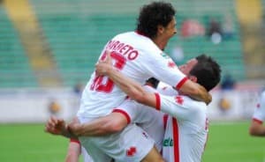 Zawodnicy Bari mieli w meczu z Livorno sporo powodów do radości
