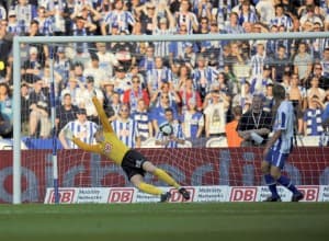 Bramka na 1:0 dla Freiburga padła już w piątej minucie meczu