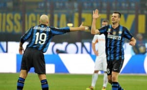 Cambiasso oraz Motta przyczynili się do wysokiego zwycięstwa nad Romą