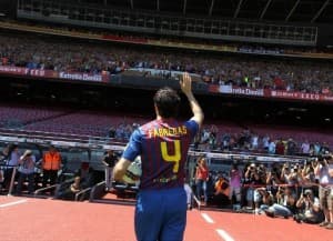 Cesc tęskni za Camp Nou