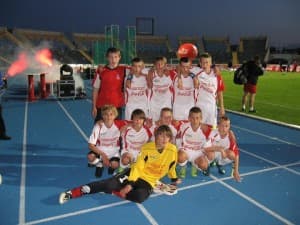 Reprezentacja Szkoły Podstawowej nr 18 we Włocławku - zwycięzcy Coca Cola Cup 2009