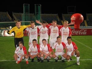Reprezentanci Gimnazjum nr 3 w Poznaniu - Coca Cola Cup 2009
