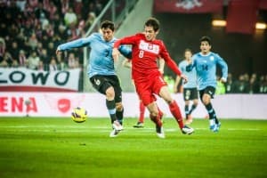 Cristian Rodriguez i Grzegorz Krychowiak