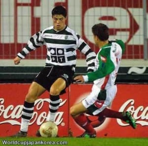 Cristiano jeszcze w barwach Sportingu...