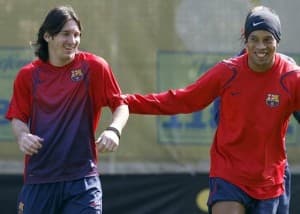 Czy Messi pokona Ronaldinho?