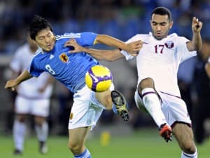 Daisuke Matsui (z lewej) dołączył do Lechii Gdańsk 