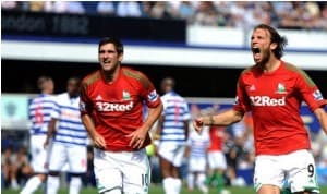 Fenomenalna gra ekipy Swansea przyćmiewa postawę pozostałych drużyn EPL