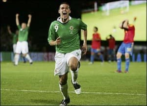 David Healy już nie strzela tylu goli co kiedyś, ale to wciąż ważna postać reprezentacji Irlandii Płn.