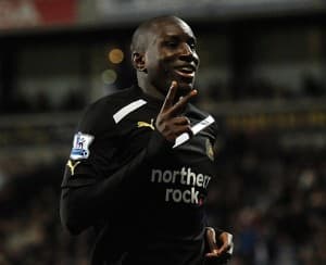 Reprezentant Senegalu Demba Ba na co dzień występuje w zespole Newcastle United